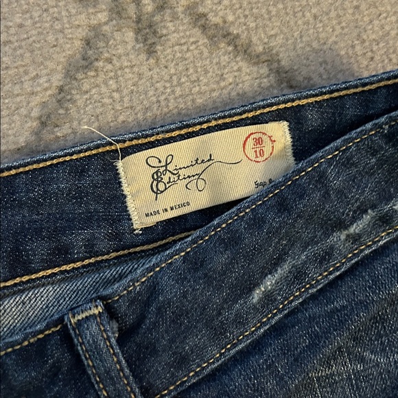 Levi's Deconstructed Dark Blue Sexy Boot Jeans - Picture 3 of 7